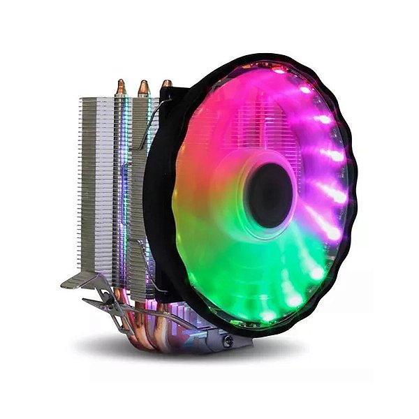 Cooler Universal P/processador Intel/amd C/18 Led Argb 120mm NYxtec Airstriker