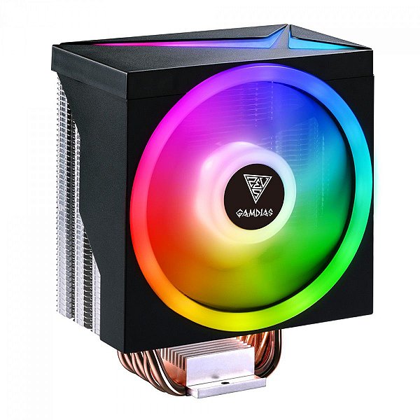 Cooler Processador Gamdias Boreas M1-610, RGB, 120mm, Compatível com LGA 1700, Intel-AMD, BOREAS M1-610