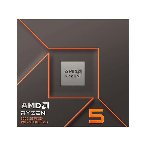Processador AMD Ryzen 5 8600G, 4.3 GHz (5.0GHz Max Turbo), Cachê 6MB, 6 Núcleos, 12 Threads, AM5, Vídeo Integrado