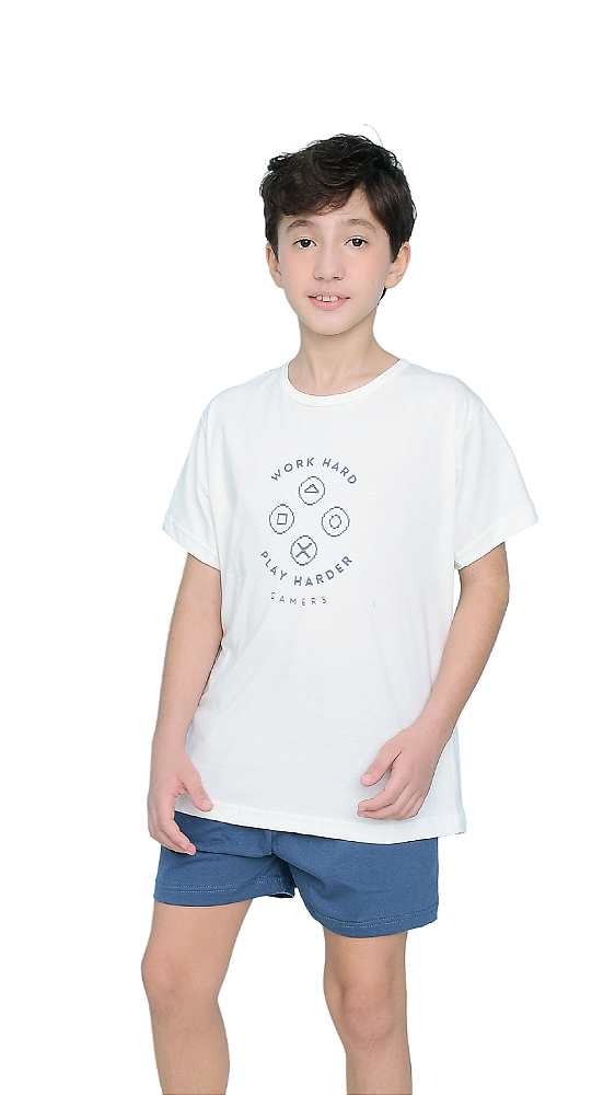 Ref. 1099 Pijama juvenil curto