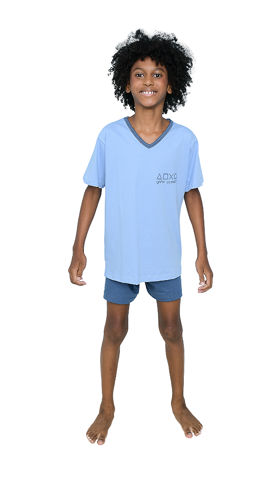 Ref. 10927 Pijama juvenil curto