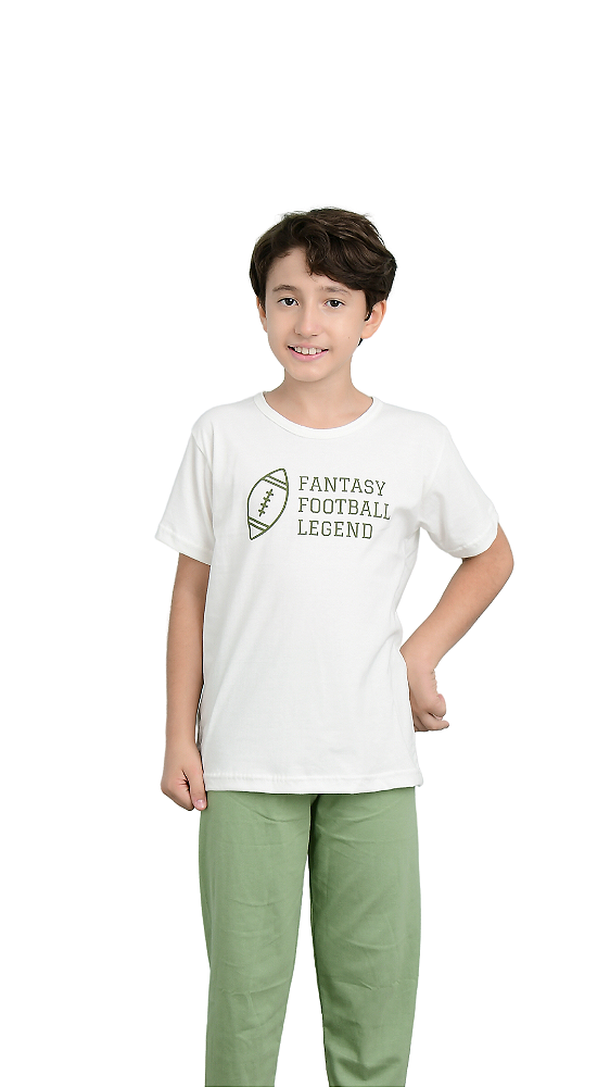 Ref. 10918 Pijama juvenil calça com camiseta