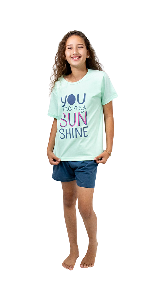 Ref. 10911 Pijama Juvenil curto