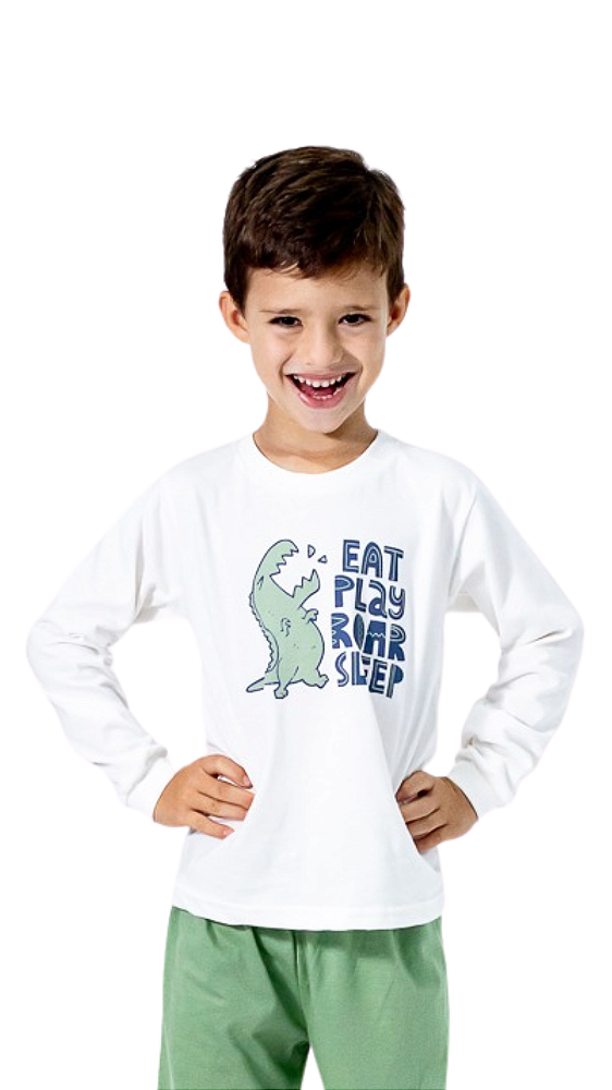 Ref. 1146 Pijama infantil longo em malha