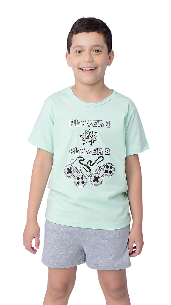 Ref. 10921 Pijama juvenil curto