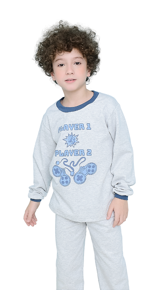 Ref. 229 Pijama juvenil moletinho flanelado