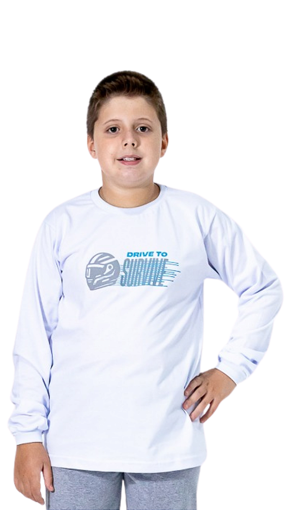 Ref. 1154 Pijama juvenil longo em m/malha
