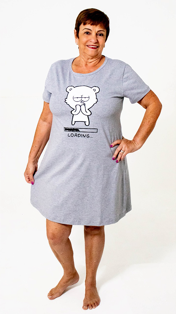 Ref. 6003 Camisetão com manga em malha