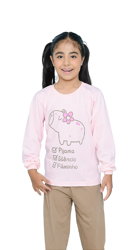 Ref. 1135 Pijama juvenil longo m/ malha