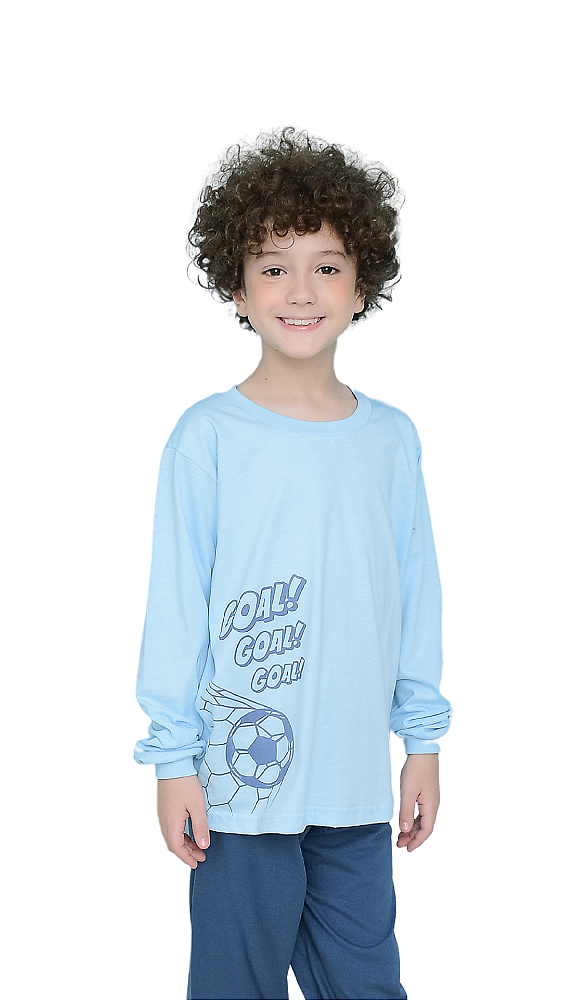 Ref. 1137 Pijama juvenil longo m/malha