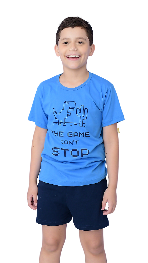 Ref. 10916 Pijama juvenil curto