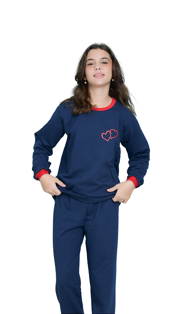Ref. 230 Pijama moletinho flanelado