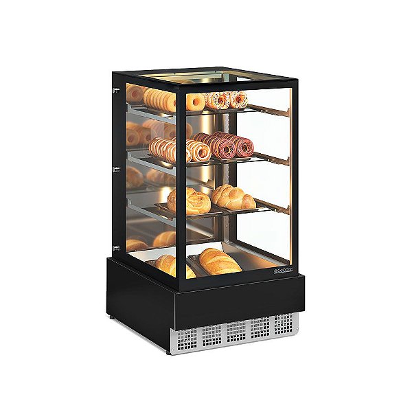 Balcão para Padaria Seco Gourmet - 70 centímetros - Gelopar - MGEN-70-PR - Bivolt