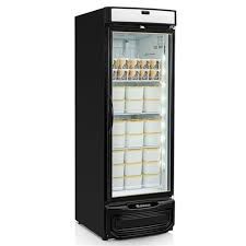 Freezer Vertical 450 Litros Porta De Vidro Iluminação LED Vidro Duplo Temperado GLDF 450 PR - Gelopar