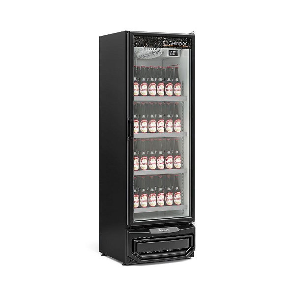 Refrigerador Expositor para Cervejas Conveniência 1 Porta vidro GCBC 45 PR - Gelopar
