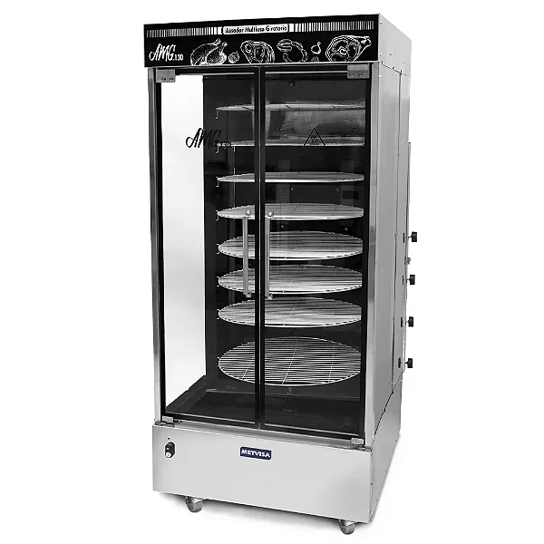 Forno Galeteira - Multiuso Giratório 130kg - Metvisa