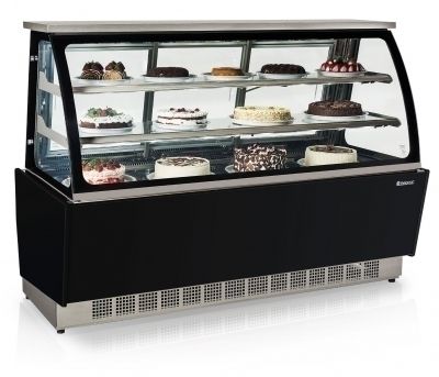 Vitrine Refrigerada Dupla Função Linha Elegance Super GGSR 180 PR - Gelopar