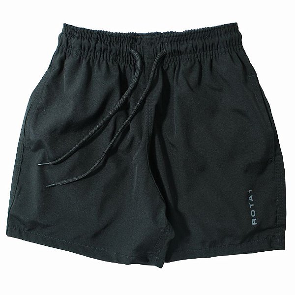 SHORT ADULTO ELASTANO PRETO - BOARDSHORT