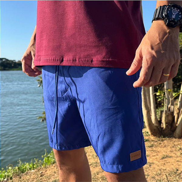 SHORT ADULTO ELASTANO MARINHO - BOARDSHORT