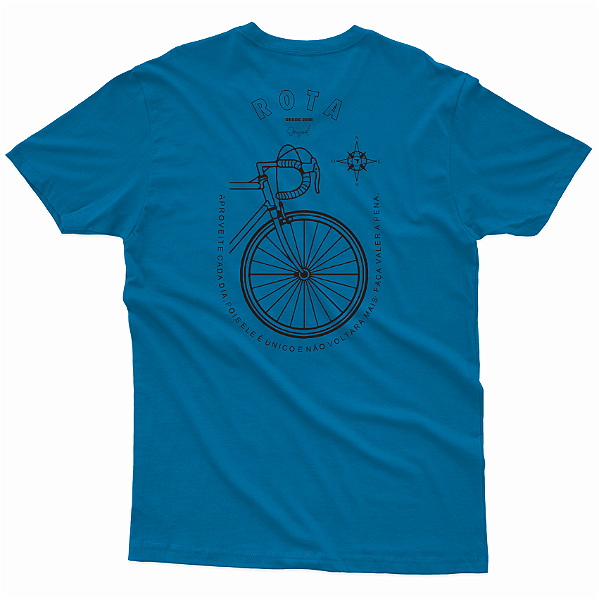 CAMISETA INFANTO JUVENIL TURQUESA BIKE