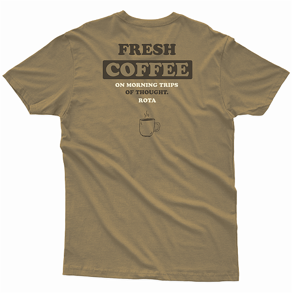 CAMISETA INFANTO JUVENIL LEAD FRESH COFFEE