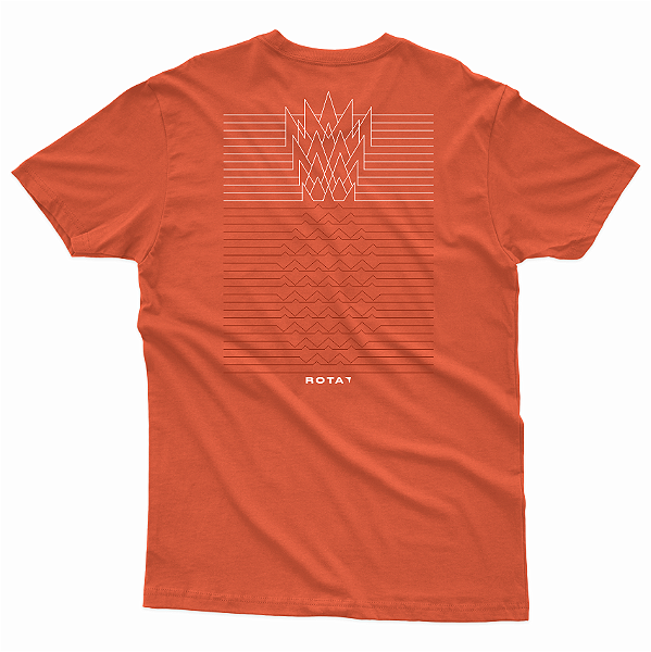 CAMISETA INFANTO JUVENIL CORAL ABACAXI