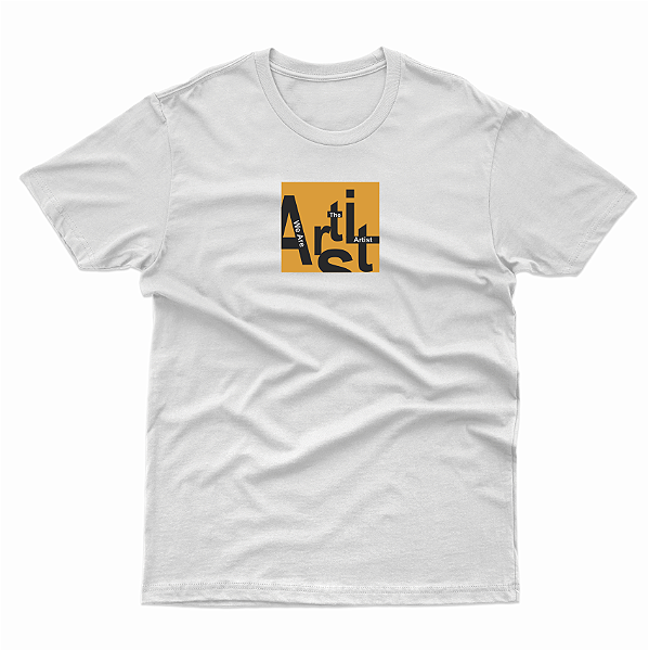CAMISETA INFANTO JUVENIL BRANCA ARTIST
