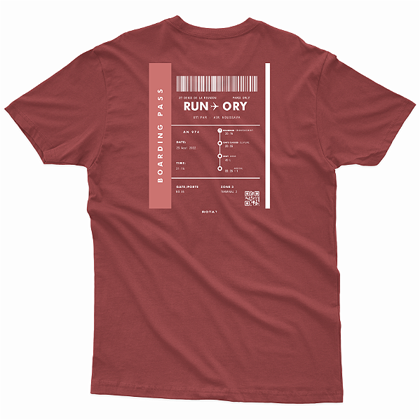 T-SHIRT ADULTO MAUVE RUN ORY