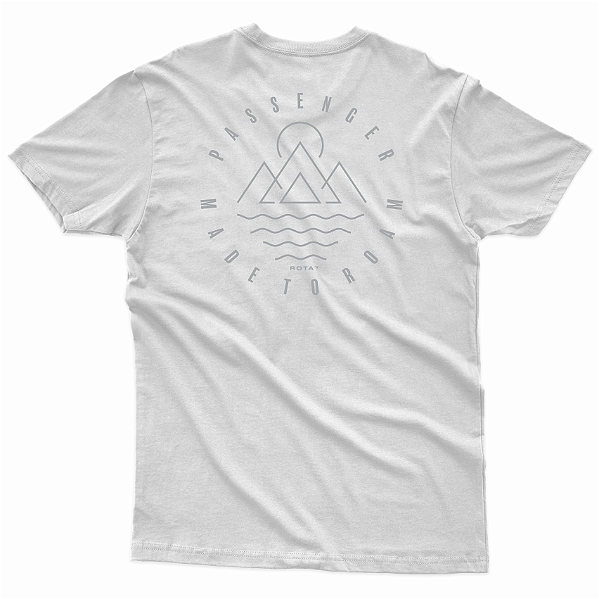 T-SHIRT ADULTO BRANCA PASSENGER