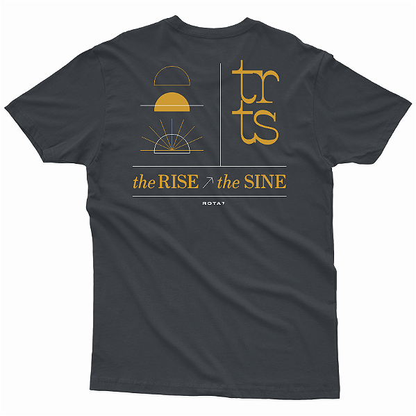 T-SHIRT ADULTO CHUMBO THE RISE, THE SINE