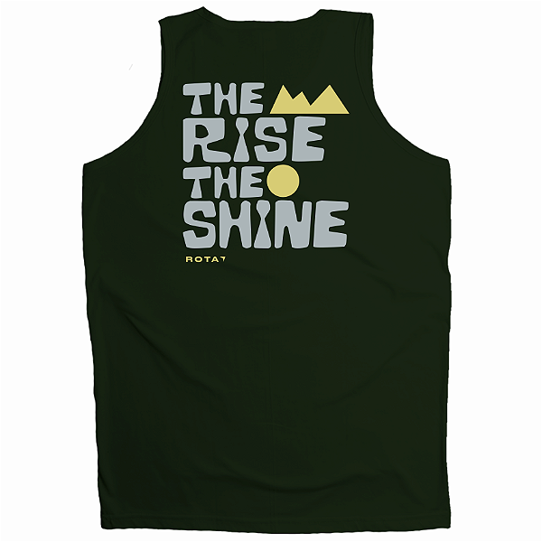 REGATA ADULTO VERDE MILITAR THE RISE, THE SHINE - TANK TOP