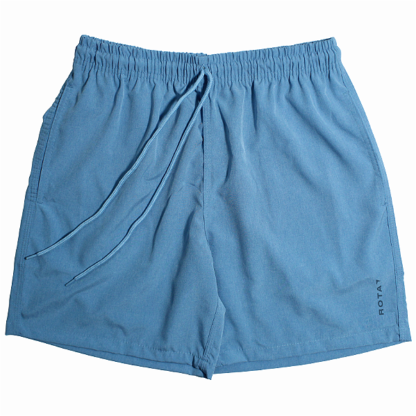 SHORT ELASTANO AZUL MESCLA INFANTO JUVENIL