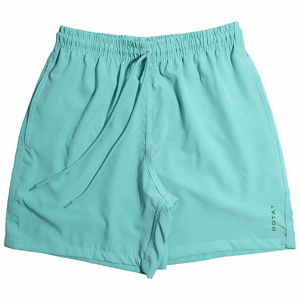 SHORT ELASTANO VERDE MESCLA INFANTO JUVENIL