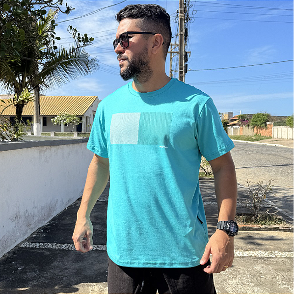 T-SHIRT ADULTO JADE RETÂNGULO