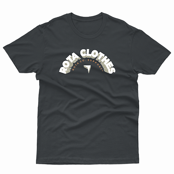T-SHIRT ADULTO CHUMBO ROTA SUPPORT