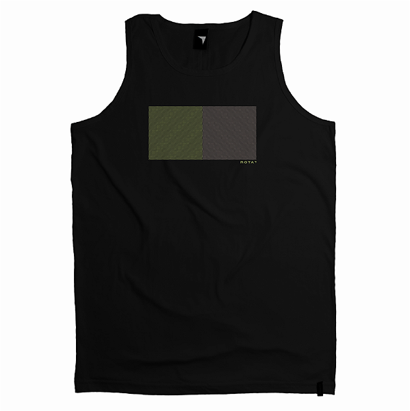 REGATA ADULTO PRETA RETÂNGULO - TANK TOP