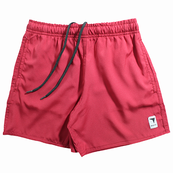 SHORT ELASTANO VERMELHO INFANTO JUVENIL