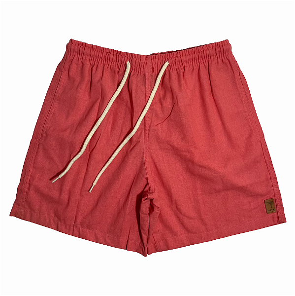 SHORT ADULTO MILÃO LINHO MAUVE