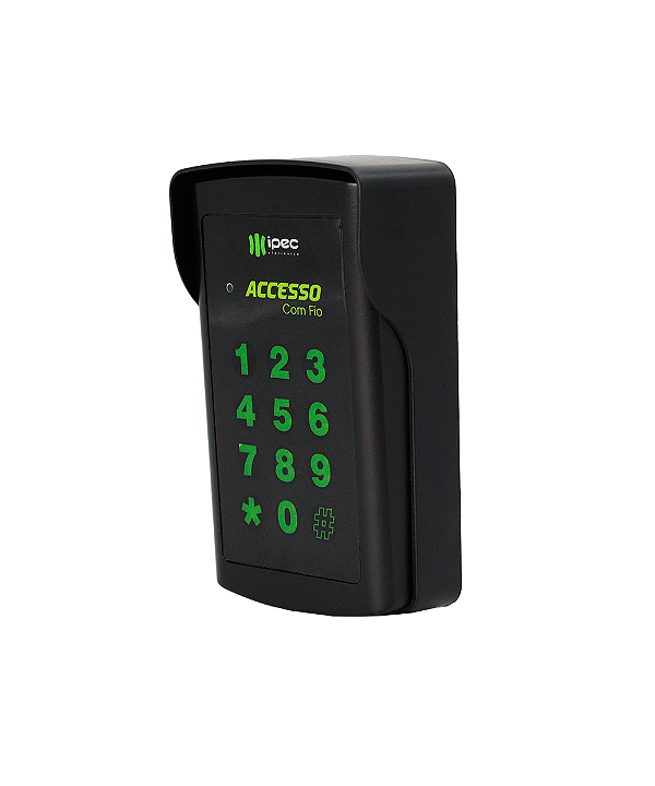Teclado Controle De Acesso Ipec Alarme Fechadura 2 Canais