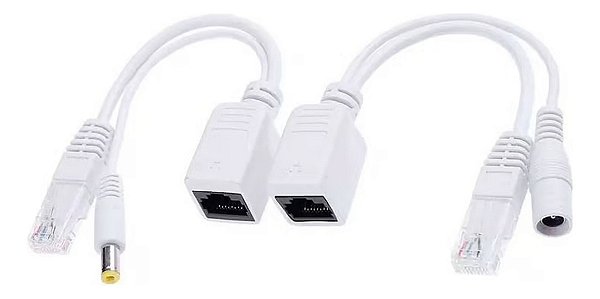 Adaptador Injetor Poe P/ Câmera Ip Splitter 40 Metros