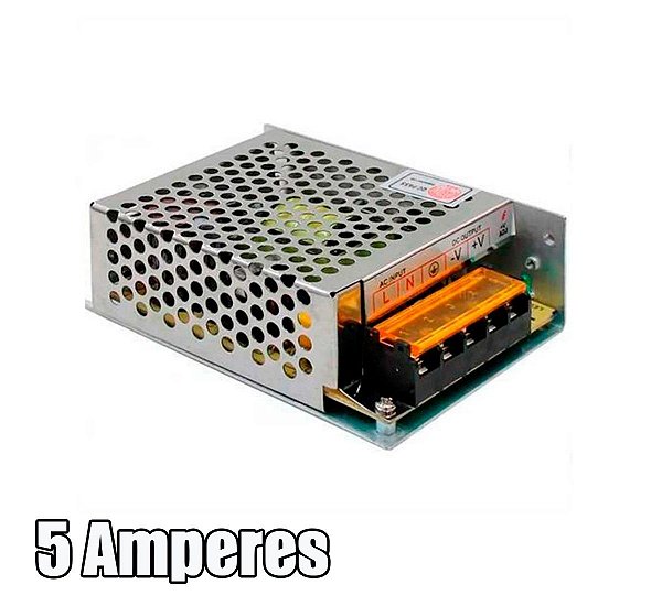 Fonte Chaveada Colméia 12v Bivolt - 5,10 e 20 Amperes