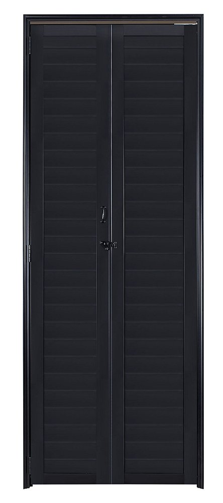 Porta camarão alumínio preto com trinco - linha 25 fortsul esquadrisul