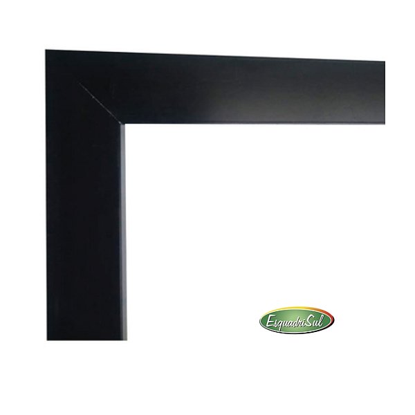 Kit arremate alumínio preto exclusivo para janela esquadrisul