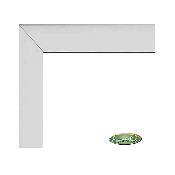 Kit arremate alumínio branco exclusivo para janela esquadrisul