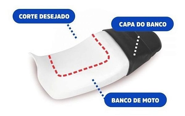 Almofada Gel Banco Moto 25x25x2cm Espessura Ortho Pauher