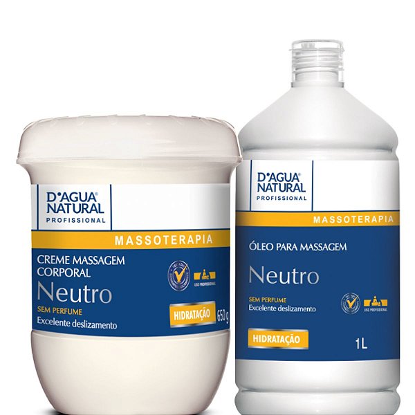 CREME NEUTRO 650G + OLEO 1L NEUTRO