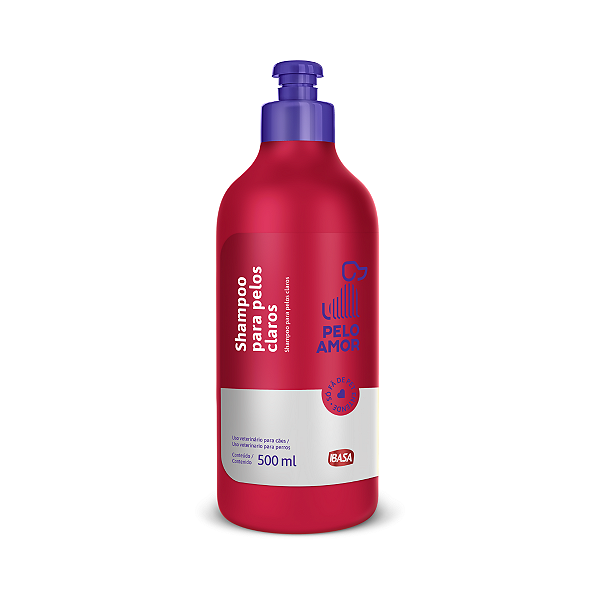 Shampoo Pêlos Claro Sabonete Líquido  Ibasa 500ml