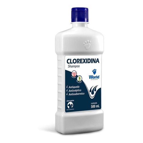 Shampoo De Clorexidina Da Dugs Para Cachorro E Gato 500ml