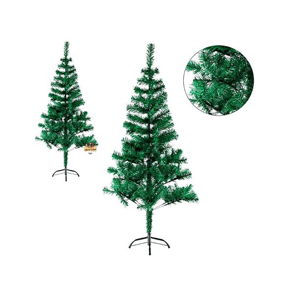 Árvore De Natal 180cm C/ 320 Galhos Pinheiro Pé De Ferro
