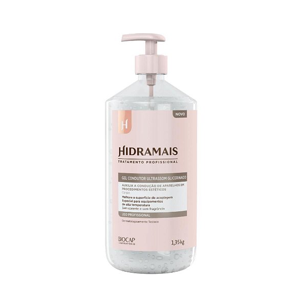 Gel Condutor Ultrassom Glicerinado 1,35Kg Hidramais